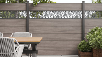 planeo Gardence - Inserto di design Leafs 179,5x25,5x0,15 cm