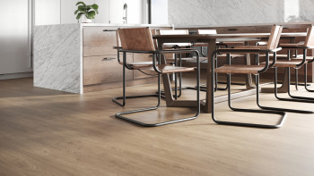 SKAVA Rigido Vinile ad incastro - Home Mud Oak | isolamento acustico integrato (LO-1110)