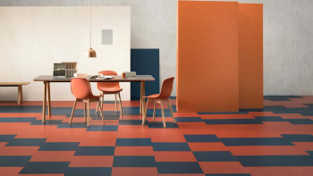 Forbo Linoleum Marmoleum - Walton Berlin rosso 3352