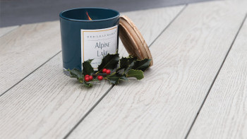 planeo Authoria PureBoard decking solido - Grigio chiaro 3,6 m testurizzato