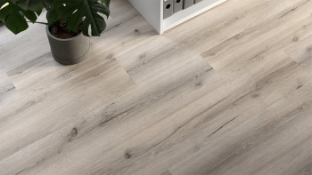 planeo Vinile rigido a incastro - GRANDline Rovere grigio rustico | Isolamento acustico integrato (NF-GL-705)