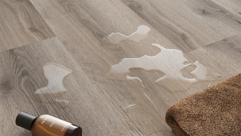 planeo Vinile rigido a incastro - GRANDline Rovere grigio rustico | Isolamento acustico integrato (NF-GL-705)