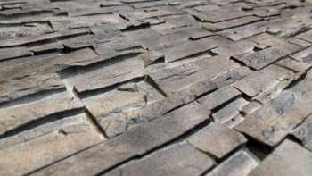 planeo rivestimento murale Novistone DS pietra laminata Silex Flint - 1054 x 334 mm
