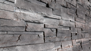 planeo rivestimento murale Novistone DS pietra laminata lava - 1054 x 334 mm
