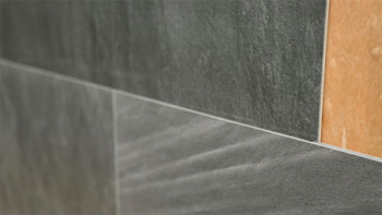 Rivestimento in plastica Skaben DesignWall Aqua - Ardesia nera 60 x 30 cm
