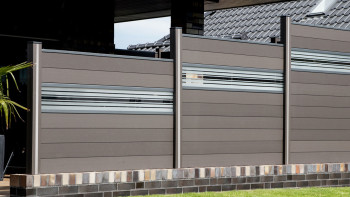 planeo Gardence Lights - set di illuminazione del recinto per 1 striscia di luce