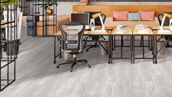 planeo Vinile rigido a incastro - FlexCore 30 Glacier Oak White | Isolamento acustico integrato (plfc-5167FS30)