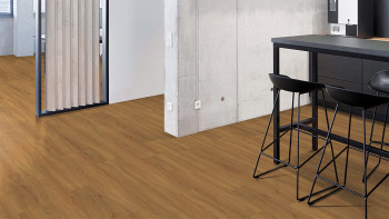 planeo Vinile rigido a incastro - FlexCore 30 Rovere caramello | Isolamento acustico integrato (plfc-5301FS30)