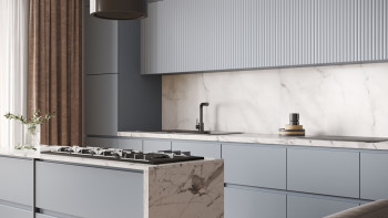 Planeo Wallboard - Marble Grey-White Matt - vari formati