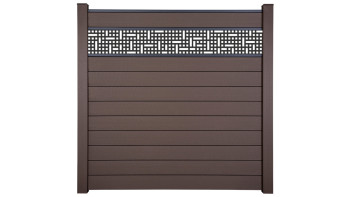 planeo Gardence Strong - recinzione a innesto BPC Mesh Terra 180 x 180 cm