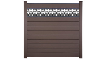 planeo Gardence Strong - recinzione a innesto BPC Oriental Terra 180 x 180 cm