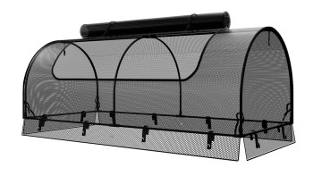 planeo Rete per letto rialzato - Nero 149,9 x 69,4 x 62 cm