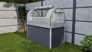 planeo Rete per letto rialzato PE - Bianco 149,9 x 69,4 x 62 cm