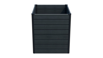 planeo BPC-Rhombus letto rialzato Cube - Grigio pietra co-ex. 70 x 70 x 79 cm