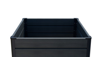 planeo BPC-Rhombus letto rialzato Cube - Grigio pietra co-ex. 70 x 70 x 79 cm