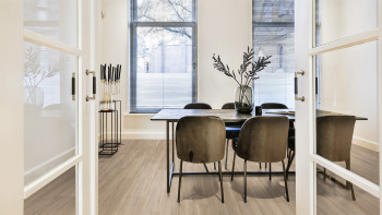 Gerflor Vinile ad incastro - Virtuo 30 Rigid Acoustic Qaja Beige | isolamento acustico integrato (39121473)