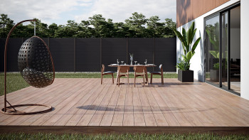 planeo TitanBoard HPL- pannello per decking Bankirai