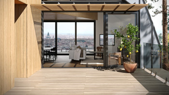 planeo TitanBoard HPL decking board rovere barocco