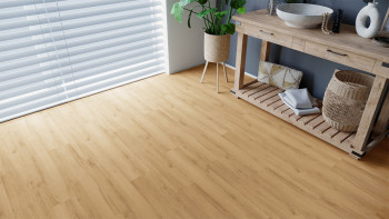 pavimento di design planeo per fare clic - Eco Home&Health Rustic Oak Sand | Isolamento acustico integrato (LO-EK-03)