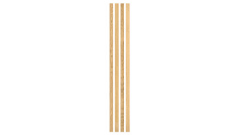 Pannelli acustici Skaben SilentWall Easy-Sticks - rovere marrone chiaro - 250 x 3,45 cm