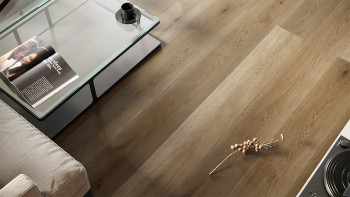 planeo Vinile rigido Klick - ObjektPRO Quercia Prestige 1,83m di lunghezza tavola XL | isolamento acustico integrato (SP183-01)