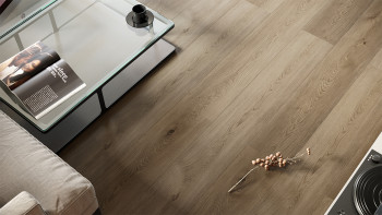planeo Vinile rigido Klick - ObjektPRO Quercia Avantgarde 1,83 m di lunghezza tavola XL | isolamento acustico integrato (SP183-04)