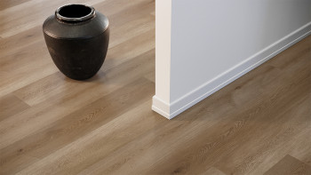 planeo Vinile rigido Klick - ObjektPRO Quercia Eleganza 1,83 m di lunghezza tavola XL | isolamento acustico integrato per il calpestio (SP183-42)