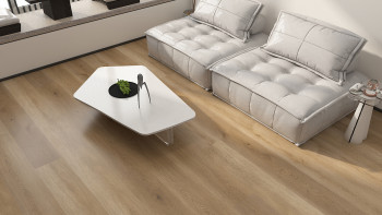 planeo Vinile rigido Klick - ObjektPRO Rovere Royale 1,83m di lunghezza tavola XL | isolamento acustico integrato (SP183-43)