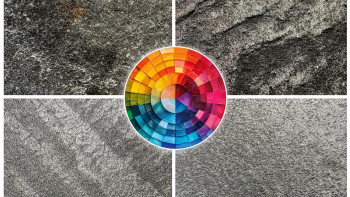 planeo EVOLITH Slate&Stone - Rivestimento in pietra naturale Stellar Void 1220 x 610 mm