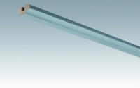Battiscopa MEISTER battiscopa a soffitto in acciaio inox metallico 4079 - 2380 x 38 x 19 mm (200031-2380-04079)