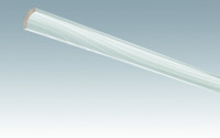 Battiscopa MEISTER con rivestimento in frassino d'argento 330 - 2380 x 22 x 22 mm (200034-2380-00330)