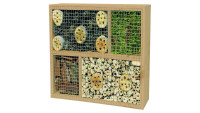 planeo TerraWood - Casetta per insetti CREATIVE-3D 36 x 36 x 12 cm