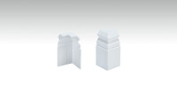Angoli esterni autoadesivi per battiscopa F100201AB Alt-Berlin Bianco 18 x 60 mm (9062152001)