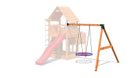 Planeo Play Tower Addition - Nest Swing Set