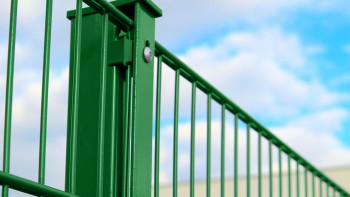 Luce di recinzione a doppia maglia 6/5/6 - Larghezza 2510 mm RAL 6005 verde muschio