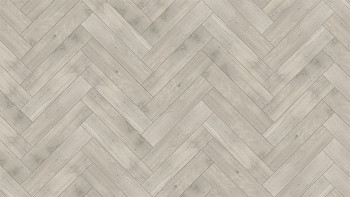 planeo Vinile rigido Klick - SolutionX 2in1 Rovere a spina di pesce Grigio chiaro | Isolamento acustico integrato (ECF-HB-3855)