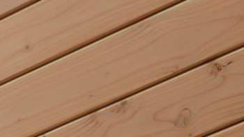 planeo decking in legno abete Douglas 25 x 142 x 4000 mm - liscio su due lati
