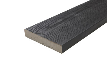 planeo Authoria PureBoard - Decking massiccio naturale scuro 3,6 m strutturato