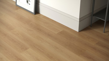 planeo Vinile rigido a incastro - SMARTline Cream Oak | Isolamento acustico integrato (NF-SL-587)
