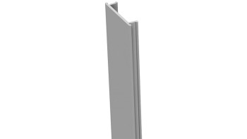 planeo Alumino - nastro copri palo grigio argento 190cm