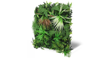 pannello acustico planeo - MixWall Leaf Mood Exotic Mixed Flora 52 x 52 cm | pianta artificiale (PLMW-71111)