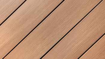 planeo WPC decking boards - Stabilo sand structured brushed