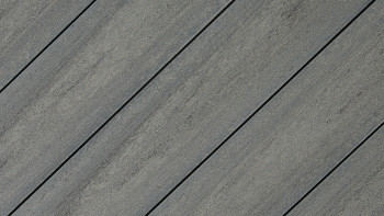 planeo WPC decking boards - Excellento dolomite grey matt embossed
