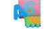 tappetino per puzzle planeo da 86 pezzi colorati