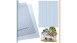 set di 10 lastre alveolari planeo trasparenti - 6mm 7,32 m²