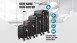 set di valigie rigide planeo 4 pezzi con accessori rotelle 360° nero