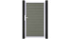 planeo Gardence Strong - Porta universale BPC Grigio con Silber telaio in alluminio 100x180x4cm