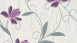 Carta da parati profilata Single Leaf Flowers & Nature Classic Grey 234