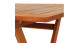 planeo gruppo di sedute da giardino comfort 5 pezzi in legno di acacia