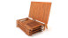 planeo gruppo di sedute da giardino comfort 5 pezzi in legno di acacia